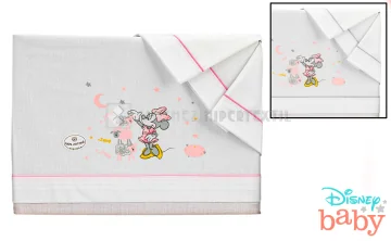 Juego de sábanas para cuna Minnie Mouse MN003