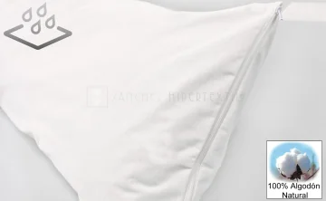 Coixinera transpirable impermeable amb cremallera