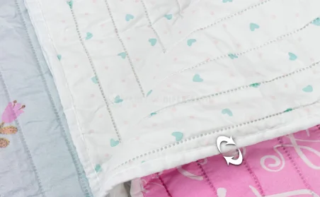 Reversible Children's Bouti Model SPOT JUNIOR 605 NINA Hearts of Manterol