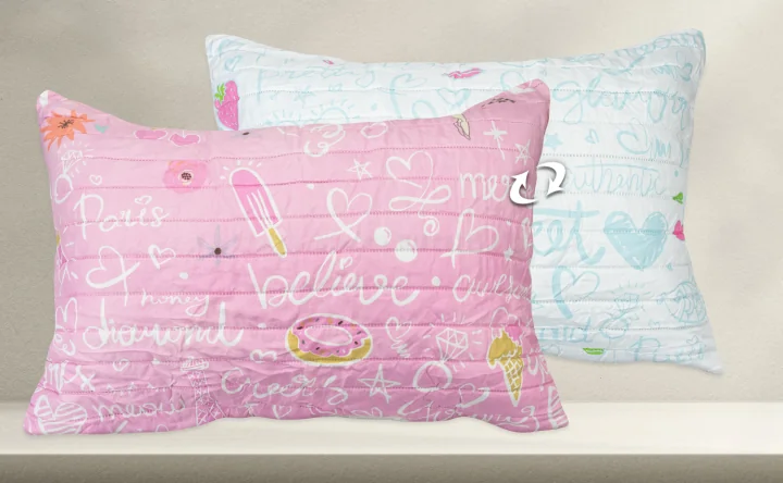Reversible Children's Bouti Model SPOT JUNIOR 605 NINA Hearts of Manterol