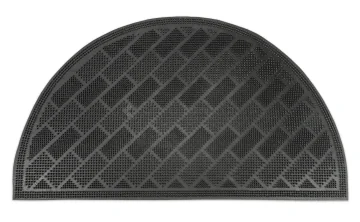 Half Moon Rubber Doormat 40 X 70 Cm Spikes 55053