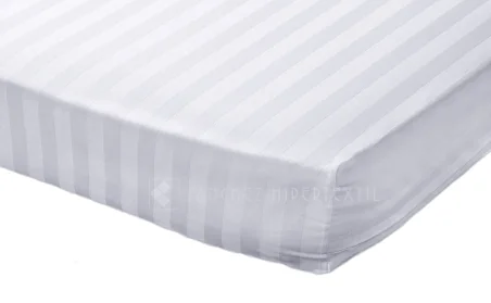 Capa de colchão para berço 60x120 cm. Tecido Clariana 100% algodão