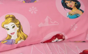 Capa de edredão infantil 2 peças modelo PRINCESAS 969 2