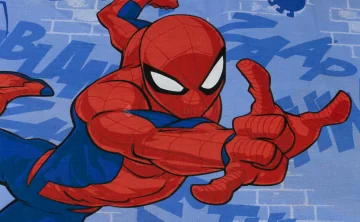 Capa de edredão infantil 2 peças modelo SPIDERMAN 536 2