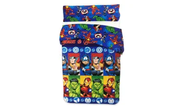 Capa de edredão infantil 2 peças modelo AVENGERS 550
