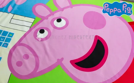 Capa de Edredão Infantil PEPPA PIG Cama 90 cm