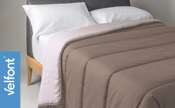 DENVER TWO-TONE TAUPÉ/ROPE Nordic Duvet from Velfont