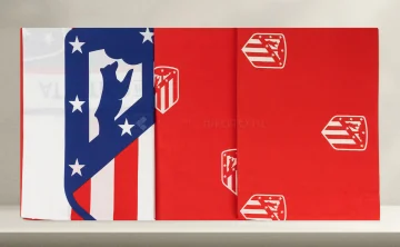 Joc De Llençols Complet Equip De Futbol ATLETIC DE MADRID 2