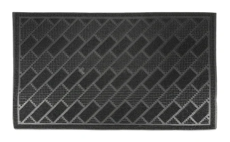 Paillasson Rectangulaire En Caoutchouc 40 X 70 Cm Pointes 55-052